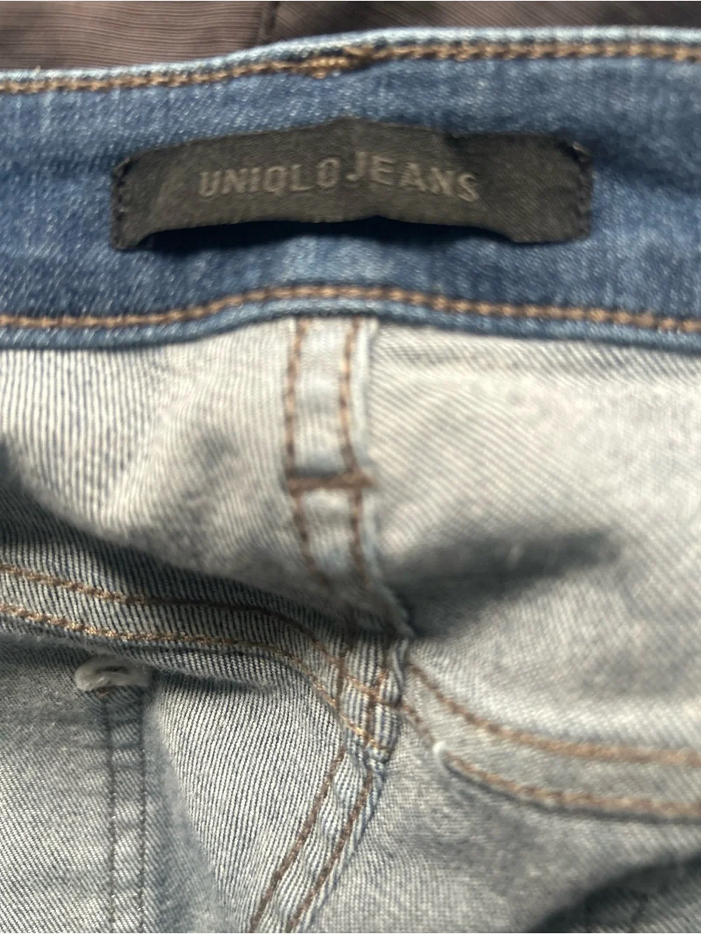 Uniqlo Men's Indigo Skinny Tapered Jeans Sz 33 x 34